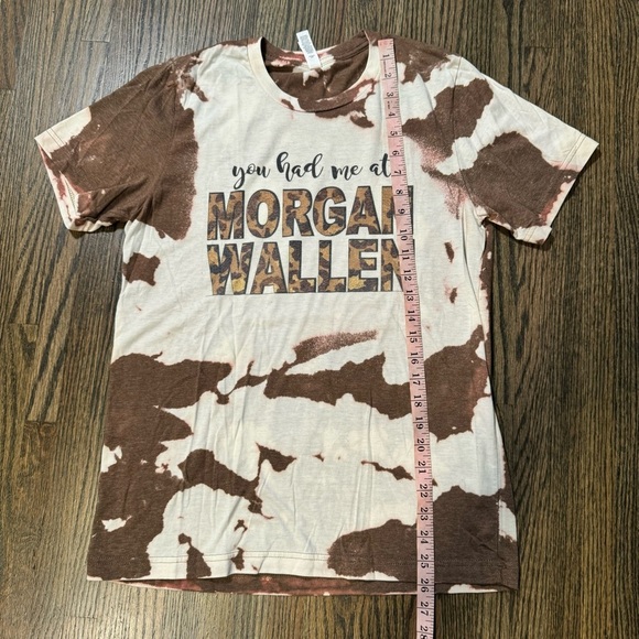 Morgan Wallen bleached western shirt size medium - Picture 5 of 5